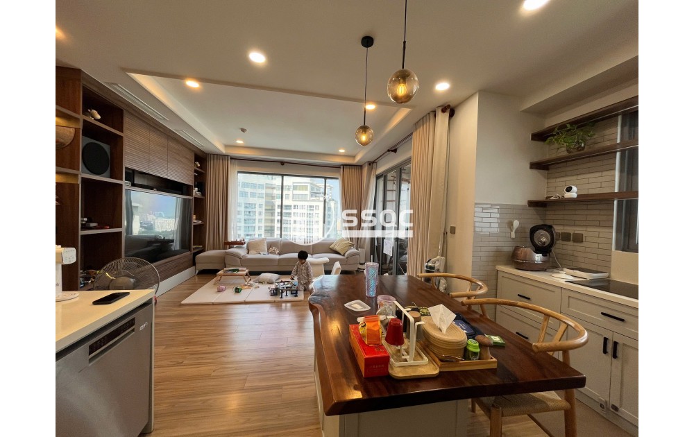ĐẢO KIM CƯƠNG- CĂN HỘ CAO CẤP 3 PHÒNG NGỦ TẦNG 26 – 117m² – FULL NỘI THẤT XỊN – THIẾT KẾ 2PN + 1 SIÊU RỘNG – CHỈ 42TR/THÁNG 