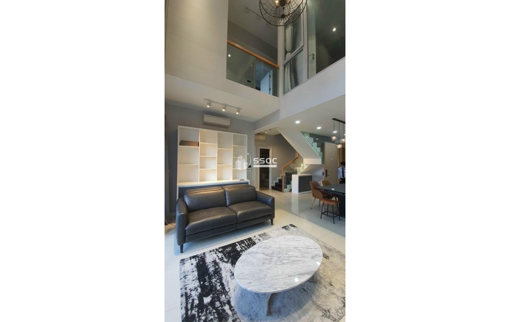 Duplex Estella Heights 3PN – Thiết Kế 2 Tầng Đẳng Cấp, T3 Tầng 21, Full Nội Thất