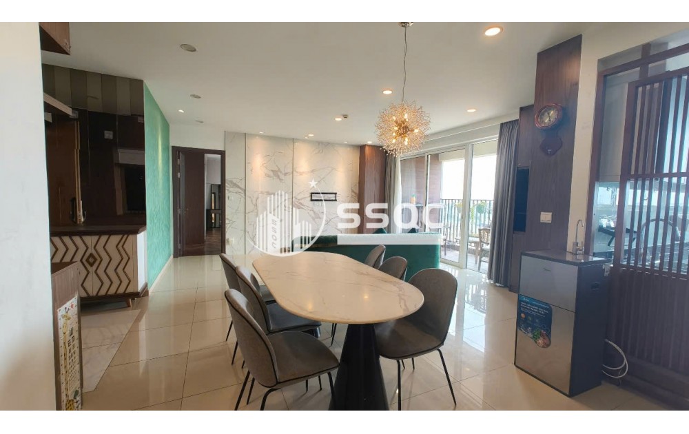Cho thuê căn 3pn Vista Verde, 33 triệu, diện tích lớn 138m2, 2WC, nội thất đầy đủ, giá ưu đãi
