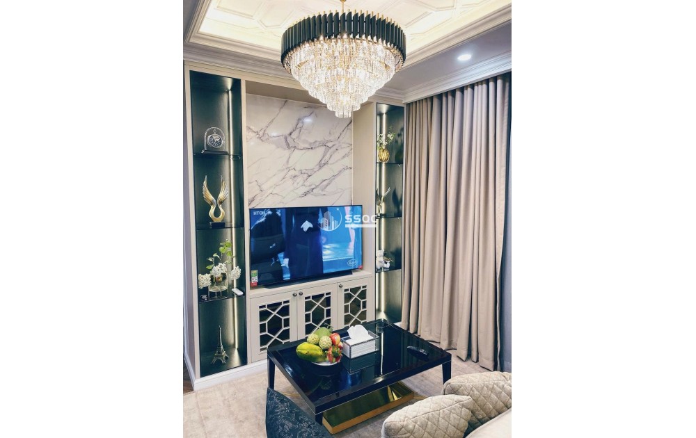 Căn 2PN full nội thất, tầng đẹp hướng mát cần cho thuê tại Đảo Kim Cương