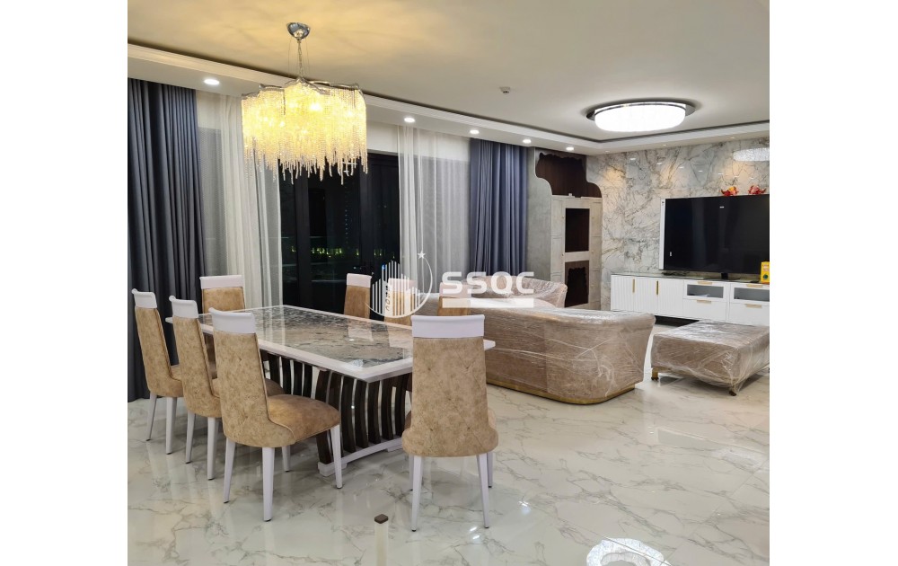 4PN Sky Mansion 239m2 view sông tầng thấp giá siêu rẻ