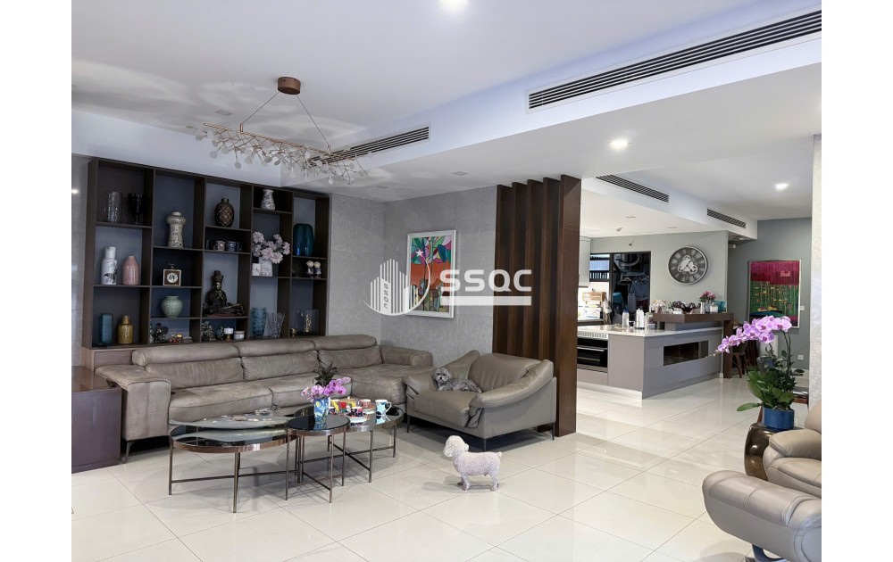 ESTELLA HEIGHT - BÁN CĂN HỘ 4PN CĂN GHÉP – Full nội thất – Tầng cao – View cực kỳ thoáng mát