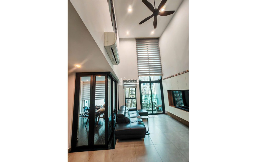 Bán căn hộ 2PN duplex Feliz En Vista - DT 103m2 - View ngoại khu thành phố- giá 12.5 tỷ