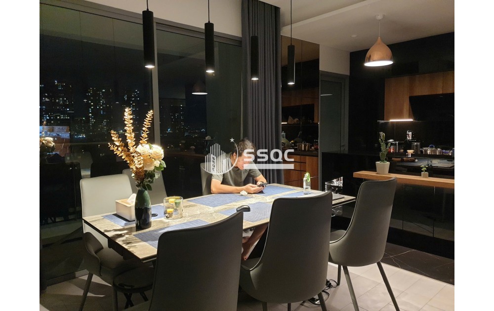 ĐẢO KIM CƯƠNG – 3PN TÒA H TẦNG 8 – 119m² – FULL NỘI THẤT SANG TRỌNG – CHỈ 2400USD/THÁNG