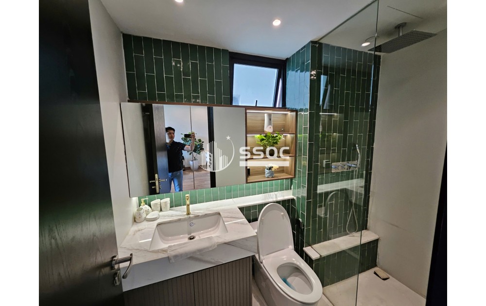 BÁN 1PN, 7.8 TỶ, 58M2,  FELIZ EN VISTA, QUẬN 2, NỘI THẤT CƠ BẢN, NHÀ ĐẸP