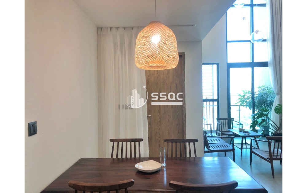 Cho thuê căn hộ 2PN duplex Feliz En Vista – DT 103m2 – Full nội thất – Tầng cao – View cực kỳ thoáng mát
