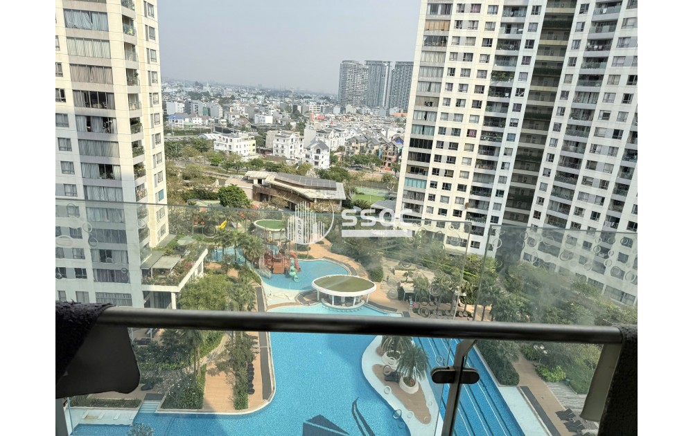 Căn 2PN full nội thất, tầng đẹp hướng mát cần cho thuê tại Đảo Kim Cương