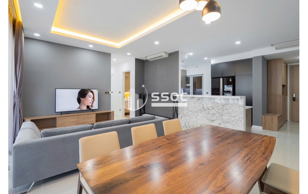  Estella Heights 3PN T4 – Tầng 20, 137m², Full Nội Thất Cao Cấp, View Đẹp 