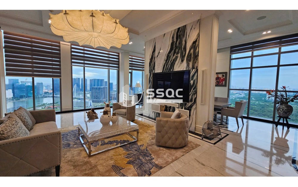 BÁN PENTHOUSE TẦNG 34 EMPIRE CITY, 379m2, 190 TỶ (BAO TOÀN THỊ TRƯỜNG)