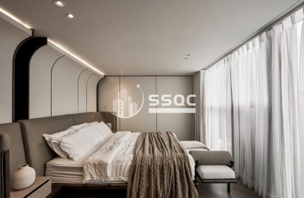 Cho thuê Penthouse thiết kế loft (thông tầng) tại The Metropole - The Galleria, view 360 độ sông Sài Gòn và trung tâm Quận 1, thang máy riêng.