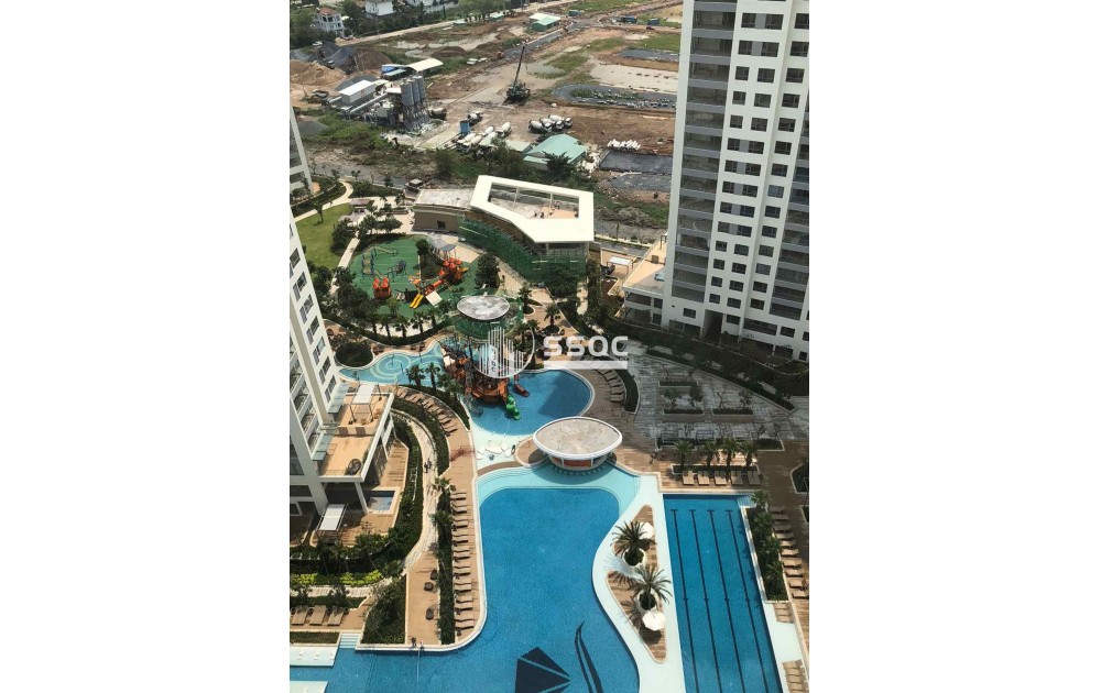 Cho thuê căn hộ 3PN Đảo Kim Cương tháp Bahamas tầng cao, view sông và nội khu, giá chỉ 40 triệu/tháng.