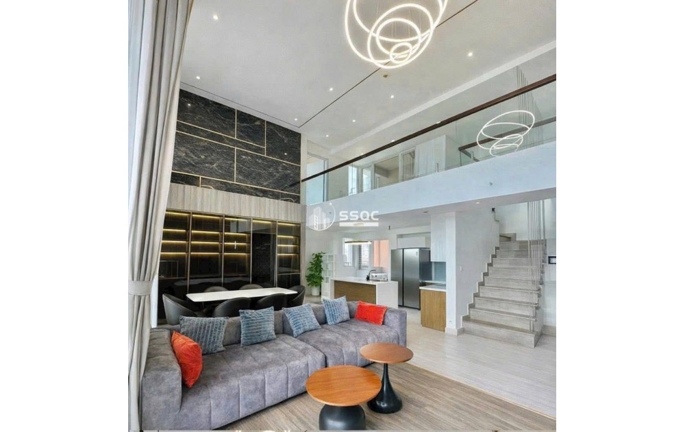 CHO THUÊ CĂN HỘ DUPLEX - THIẾT KẾ THÔNG TẦNG - DIỆN TÍCH RỘNG RÃI