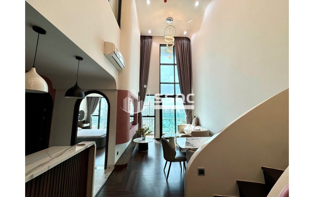 CHUYỂN NHƯỢNG CĂN HỘ DUPLEX 2PN - NỘI THẤT HIỆN ĐẠI - THÔNG THOÁNG