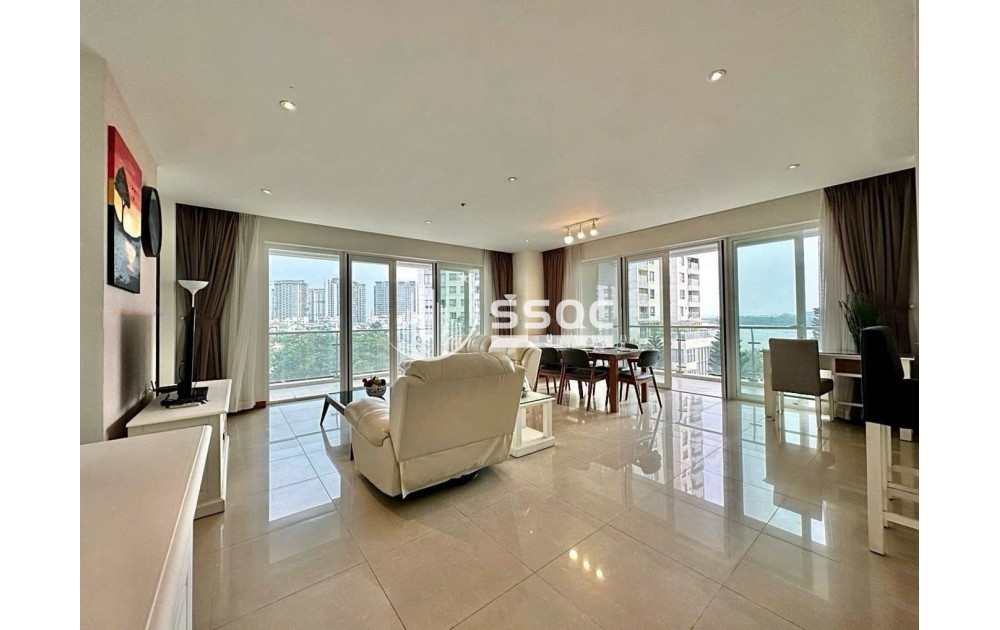 Căn hộ cao cấp 3PN tại Đảo Kim Cương, diện tích 180m2 - Giá thuê 45 triệu/tháng