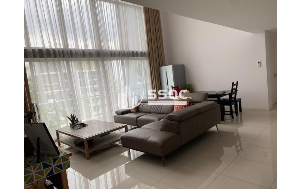 CHO THUÊ PENTHOUSE THE ESTELLA – THÁP 3B, 252M², TẦNG 22, NỘI THẤT CƠ BẢN, 4.500 USD/THÁNG, KHÔNG GIAN SỐNG THƯỢNG LƯU