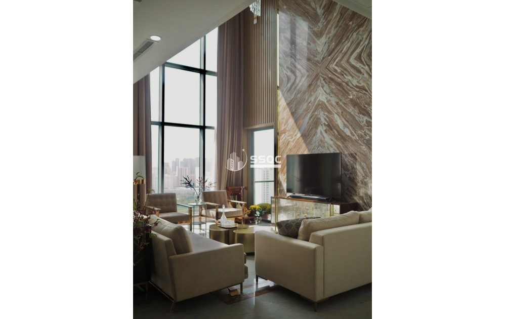 HIẾM VÔ CÙNG - BÁN BIỆT THỰ TRÊN KHÔNG (DUPLEX) )– THÁP HAWAII – 391M2 – VIEW SÔNG SIÊU ĐẸP