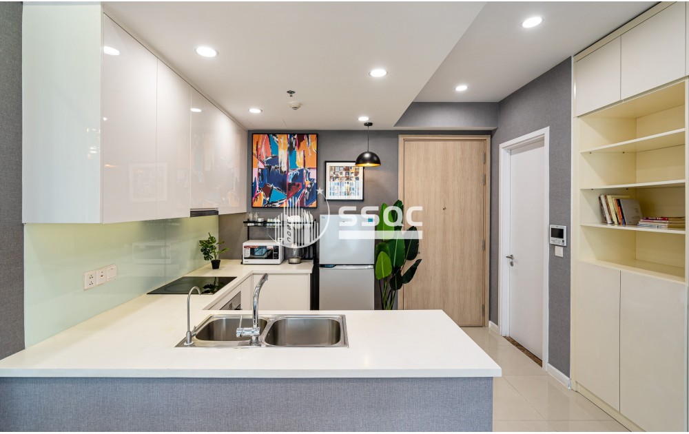 Cho thuê 1 phòng ngủ Estella Heights tháp TTTM - DT 59m2 - Full nội thất- Giá 25 triệu/tháng