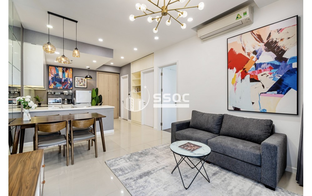 Cho thuê 1 phòng ngủ Estella Heights tháp TTTM - DT 59m2 - Full nội thất- Giá 25 triệu/tháng
