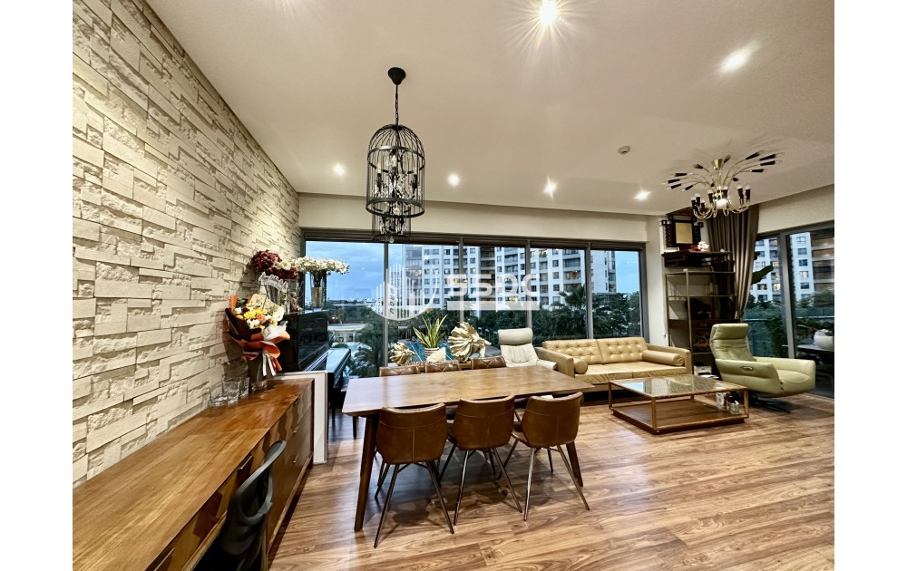 SIÊU PHẨM SÂN VƯỜN! ĐẢO KIM CƯƠNG 3PN – TÒA BA TẦNG 3 – 200M² (182+18M²) – FULL NỘI THẤT – 28,8 TỶ