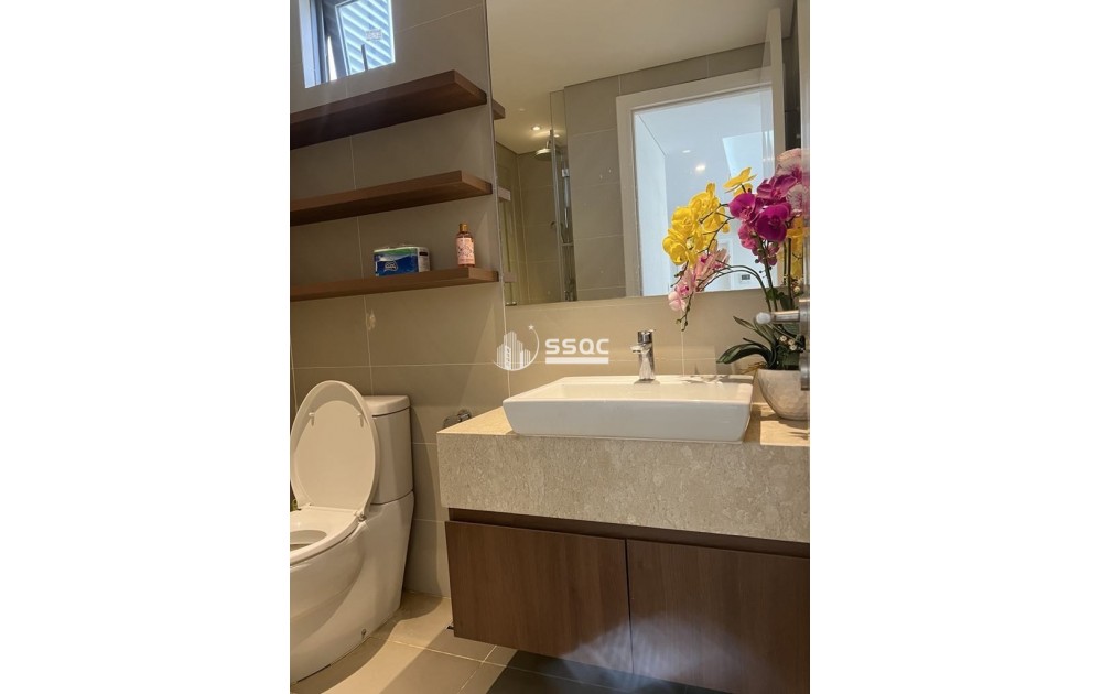 APARTMENT FOR RENT AT DIAMOND ISLAND – 2 BEDROOMS – BAHAMAS TOWER – HIGH FLOOR – FULLY FURNISHED – 25 MILLION VND/MONTH