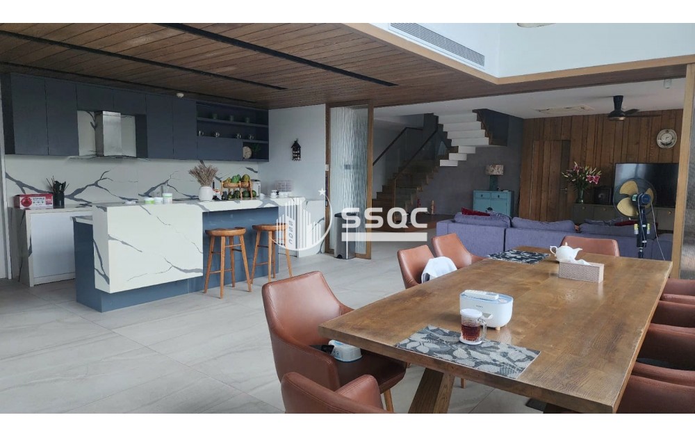 SIÊU PHẨM POOL VILLA ĐẲNG CẤP! ĐẢO KIM CƯƠNG 4PN – TÒA BA TẦNG P – 375M² + 382M² SÂN VƯỜN – FULL NỘI THẤT – GIÁ 85 TỶ