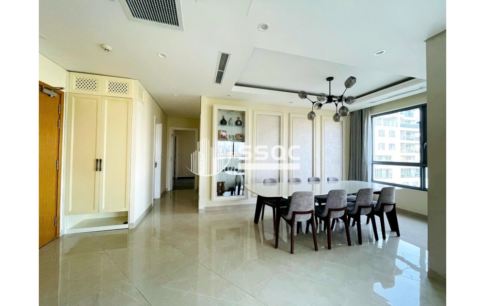 Căn 3PN Đảo Kim Cương cải tạo từ 4PN diện tích khủng 167m2 tháp Bahamas, tầng 14 view sông, giá 24 tỷ.