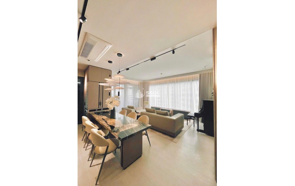 CĂN TẦNG CAO ĐẸP! ĐẢO KIM CƯƠNG 3PN – TÒA H TẦNG 18 – 124M² – FULL NỘI THẤT – GIÁ 22 TỶ