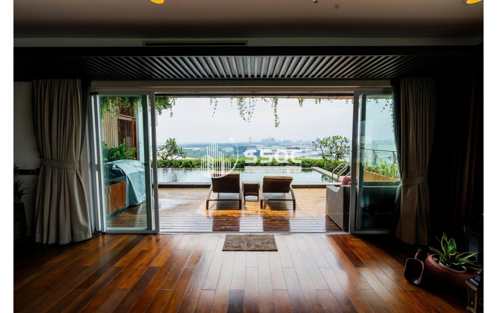 DUPLEX SÂN VƯỜN SIÊU HIẾM! ĐẢO KIM CƯƠNG 3PN+1 – TÒA T4 TẦNG 1 – 414M² – FULL NỘI THẤT – GIÁ 59 TỶ