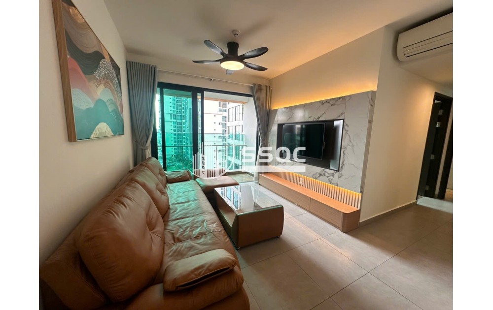 Cho thuê căn hộ 2 phòng ngủ Feliz En Vista - DT 85m2 - Full nội thất - View nội khu xanh mát - Giá 24 triệu/tháng