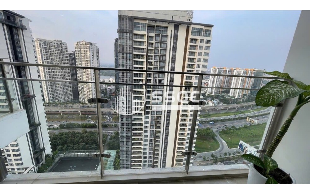 Cho thuê 2PN Estella Heights 102m² – Tầng 32, view Đông Bắc, full nội thất, 38 triệu/tháng