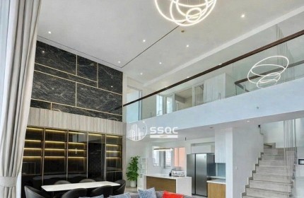 CHO THUÊ CĂN HỘ DUPLEX - THIẾT KẾ THÔNG TẦNG - DIỆN TÍCH RỘNG RÃI