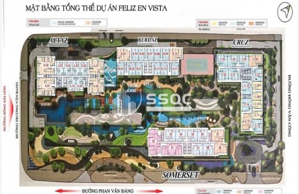2PN FELIZ EN VISTA TẦNG 19 – NỘI THẤT CƠ BẢN – NO PET – 24TR