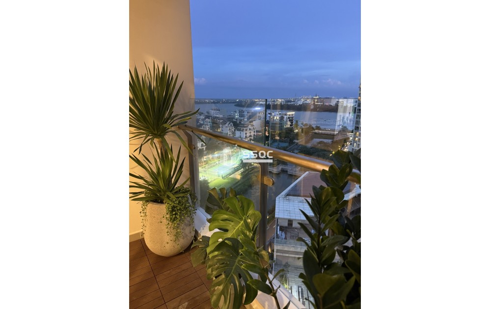 Bán căn hộ Đảo kim cương căn 1pn view sông thoáng mát