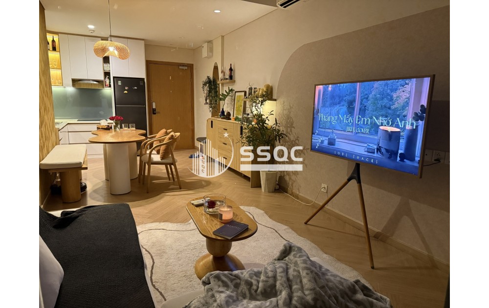 Bán căn hộ Đảo kim cương căn 1pn view sông thoáng mát