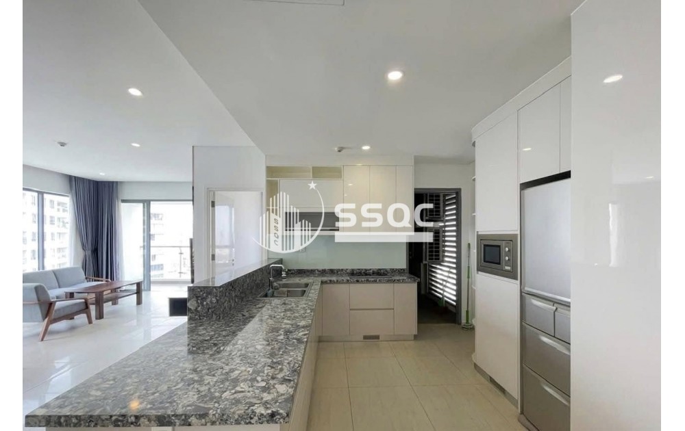 Cho thuê căn hộ 3 phòng ngủ 117m² – view hồ bơi đẹp | Đảo Kim Cương