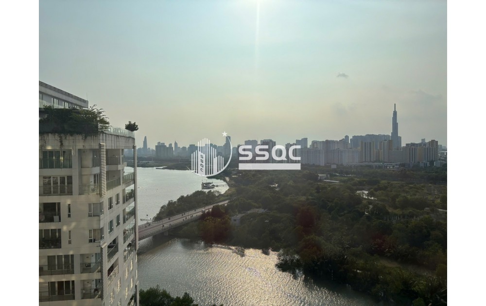 Cho thuê căn hộ 3 phòng ngủ Dual Key – view sông Sài Gòn | giá tốt | Đảo Kim Cương