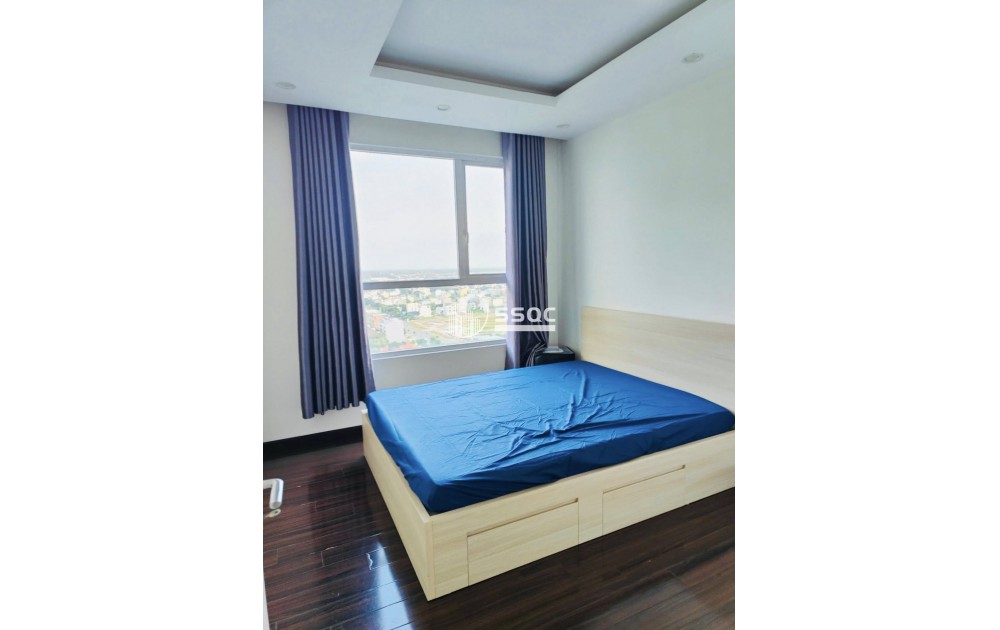 Vista Verde – Cho thuê căn góc 2 phòng ngủ tầng cao, view thoáng đẹp
