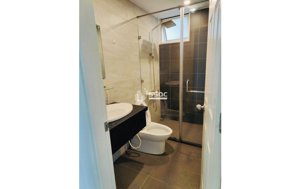 Vista Verde – Cho thuê căn góc 2 phòng ngủ tầng cao, view thoáng đẹp