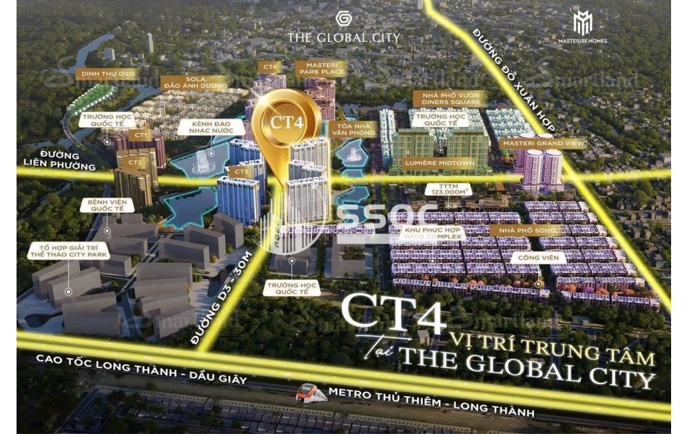  CT4 MASTERI COSMO CENTRAL – “GIỎ HÀNG MỞ BÁN SỚM” HOT NHẤT THE GLOBAL CITY 