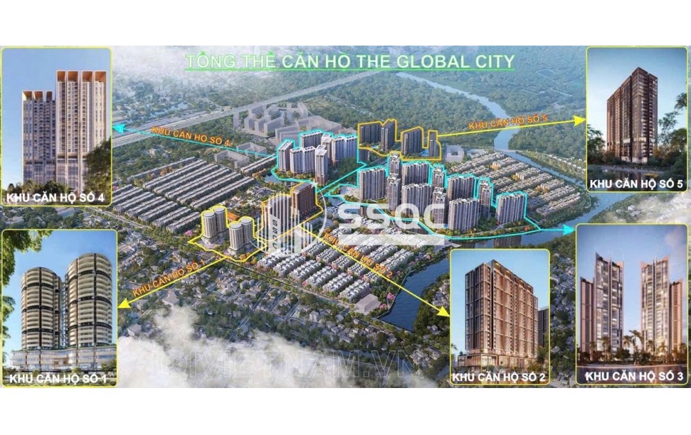 Căn Hộ 3 Phòng Ngủ The Global City – Không Gian Rộng Rãi, Tiện Ích Đỉnh Cao