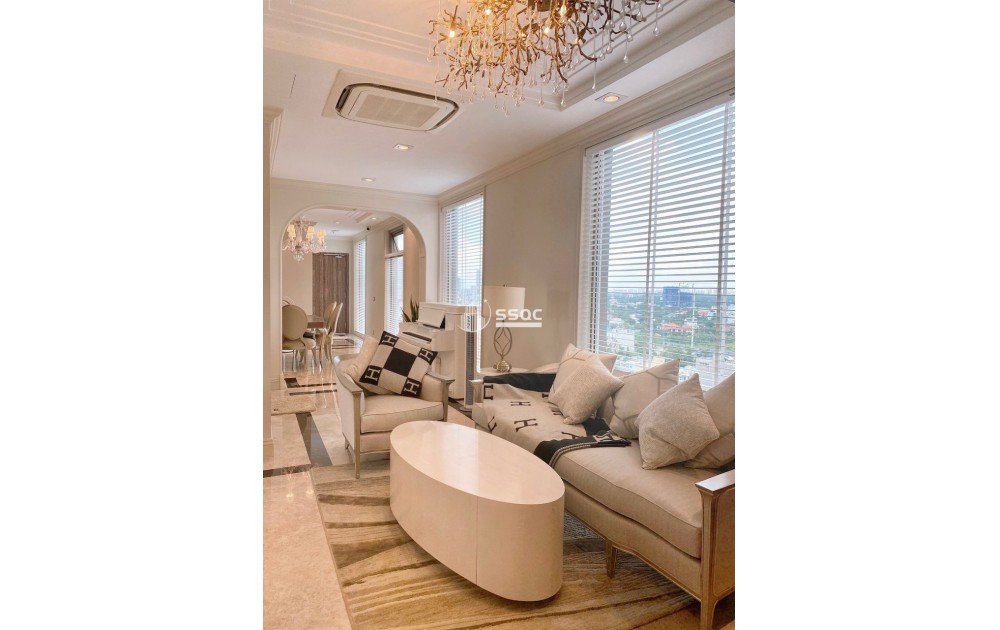 Bán căn hộ 3 phòng ngủ Waterina Suites - DT 158m2 - Full nội thất đẹp - View sông - Giá 16 tỷ