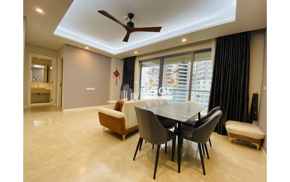 CHO THUÊ CĂN HỘ ĐẢO KIM CƯƠNG – 2 PHÒNG NGỦ – TOÀ MA TẦNG TRUNG – 89M² – FULL NỘI THẤT – 30TR/THÁNG