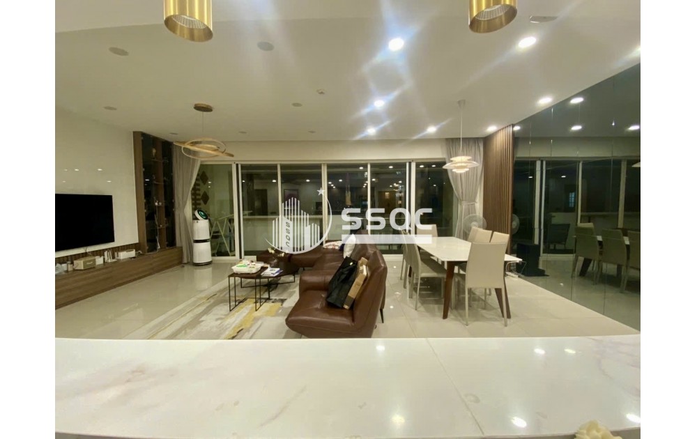 Cho thuê căn hộ 3 phòng ngủ The Estella - DT 171m2 - View hồ bơi - giá 65 triệu/tháng