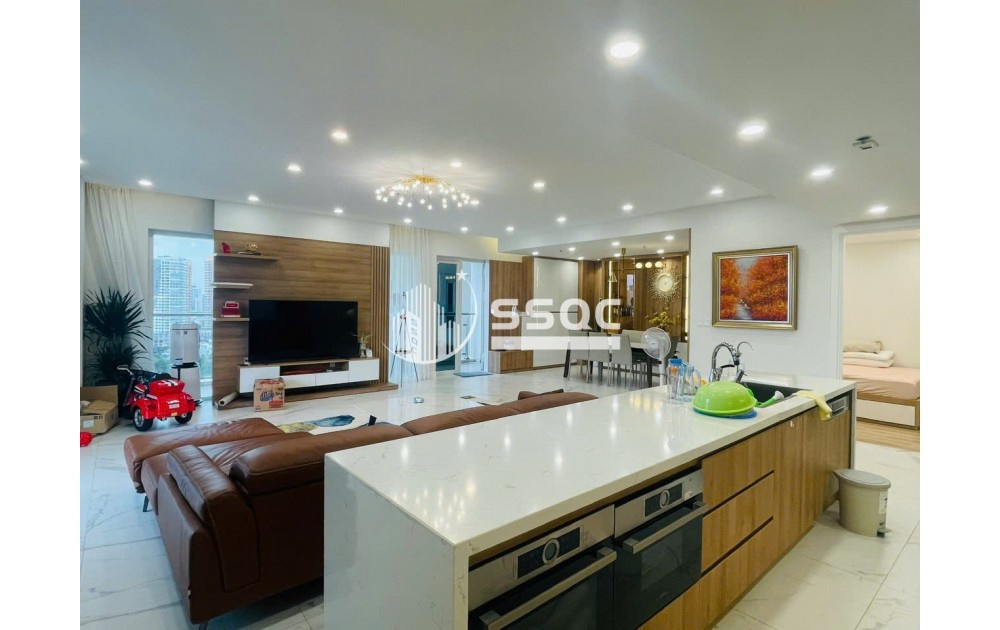 CHO THUÊ CĂN HỘ ĐẢO KIM CƯƠNG 4PN TOÀ T4 TẦNG TRUNG 254M² FULL NỘI THẤT GIÁ 100TR/THÁNG