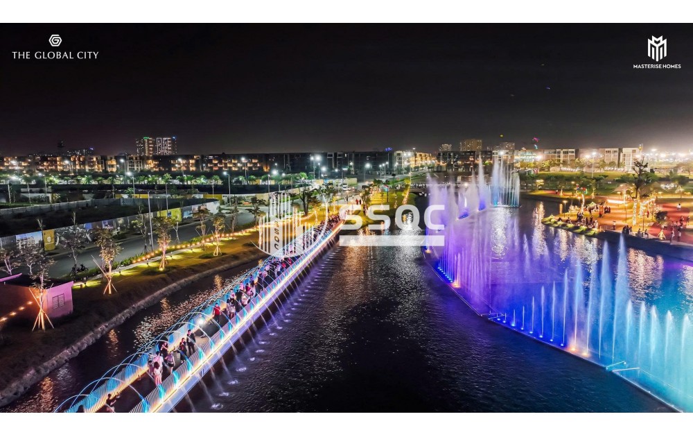 THE GLOBAL CITY –PHÂN KHU CT3, 1PN, 54,6m2, VIEW HỒ BƠI, DIỆN TÍCH 55.6M² | TẦNG ĐẸP