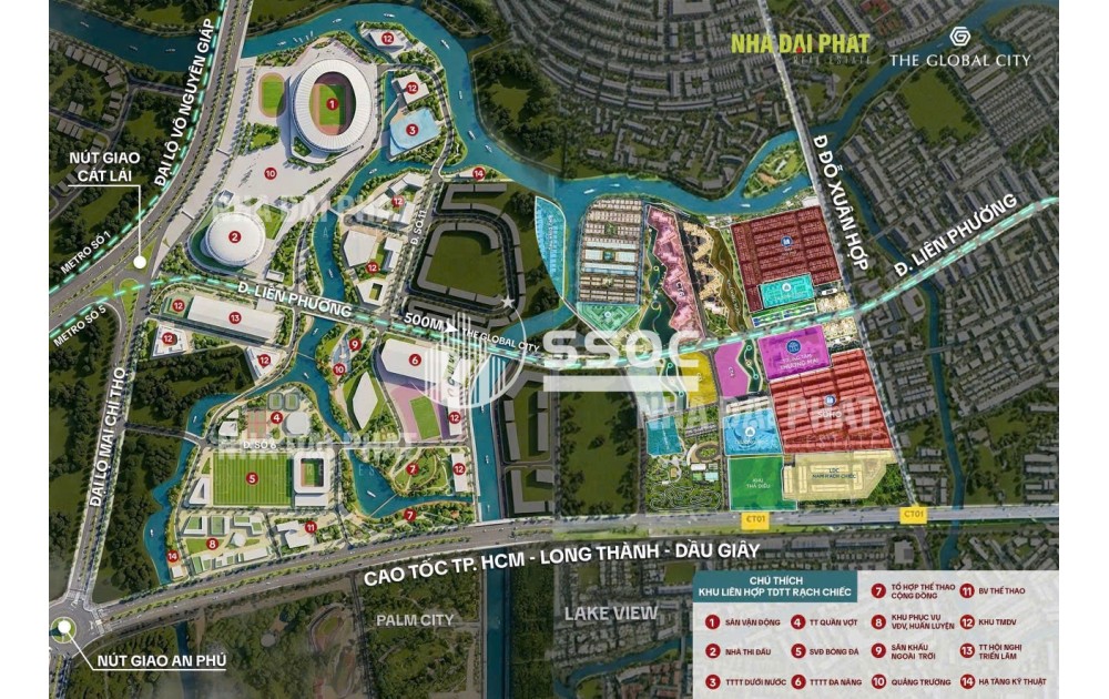 HOT! CĂN HIẾM THE GLOBAL CITY –1PN +1, GIÁ 7.36 TỶ, DIỆN TÍCH 57.2M² VIEW ĐẸP.
