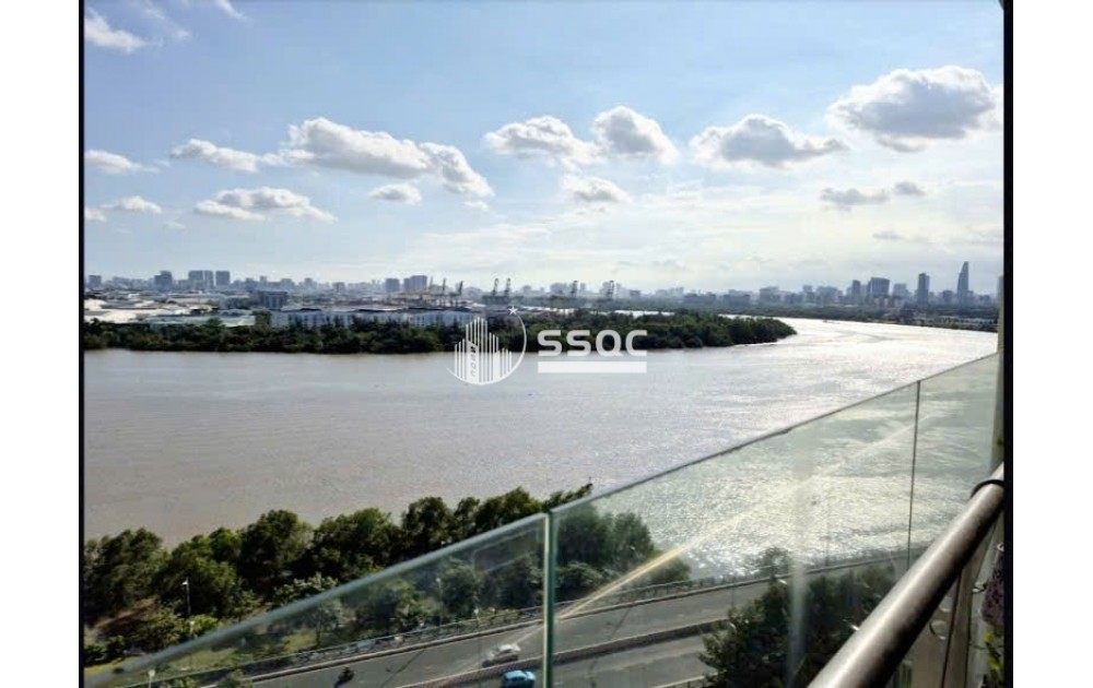 Cho thuê căn hộ Đảo Kim Cương tháp Brilliant tầng cao, view Đông trực diện Quận 7, giá 32 triệu/tháng.