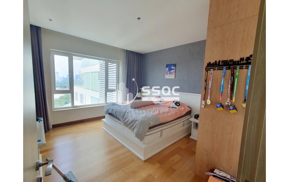 Cho thuê căn hộ Đảo Kim Cương tháp Brilliant tầng cao, view Đông trực diện Quận 7, giá 32 triệu/tháng.