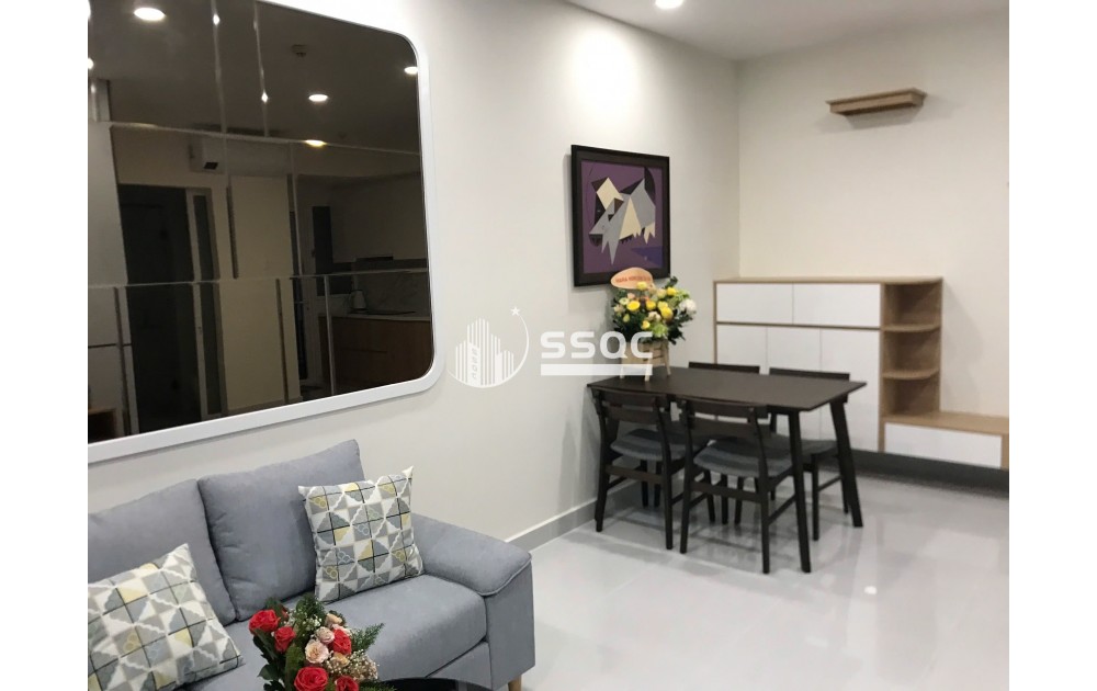 VISTA VERDE: CĂN 1PN TẦNG TRUNG THÁP T1, HƯỚNG VIEW ĐÔNG NAM, ĐẦY ĐỦ NỘI THẤT, GIÁ BÁN CẠNH TRANH