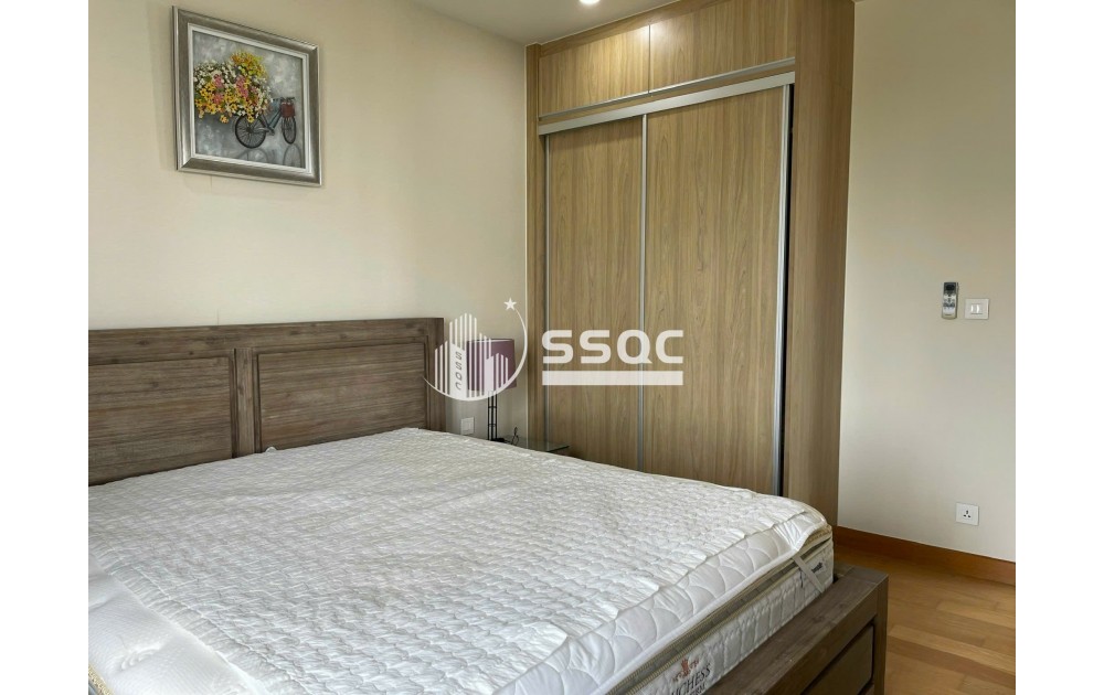 Cho thuê căn hộ 2PN diện tích cực đại 125m2 tháp Brilliant Đảo Kim Cương, view trực diện Quận 1, giá 45 triệu.